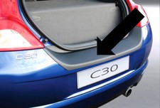Ladekantenschutz schwarz für Volvo C30 Kombicoupé 3-Türer Bauj. 10.2006-05.2012