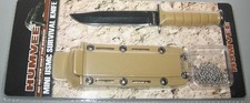 HUMVEE Neck Knife Messer USMC TAN-Version Neu/Ovp