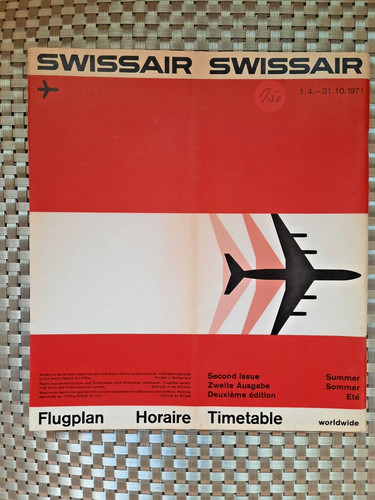 Flugplan timetable horaire - flugplan,