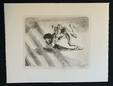 A. Paul Weber, Avant-Garde, Lithographie, 1978, handsigniert