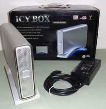 ICY BOX IB-360UE-BL mit 200GB