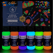 Fluoreszierende Leuchtfarbe