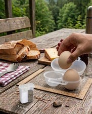 Picknick set eierbox - picknick,