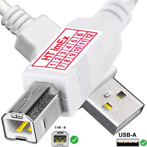Weiß usb druckerkabel scanner - weiß,