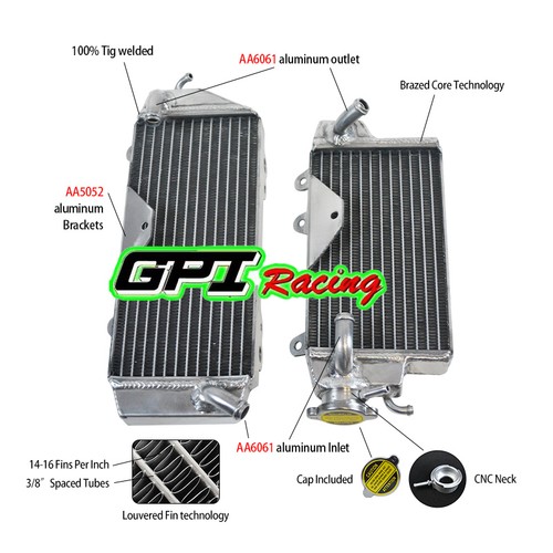Aluminum kuhler radiator - aluminum, for