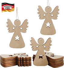 Holz Engel Anhänger Set für