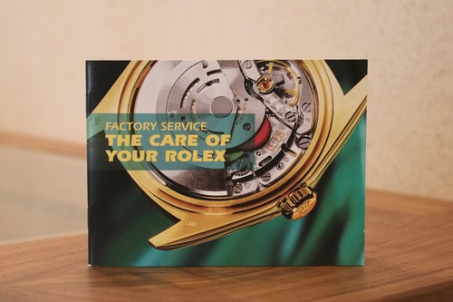 Rolex bedienungsanleitung - rolex,