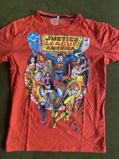 DC Comics Superhero Film Superhelden Logo T-Shirt XXL Justice League JLA