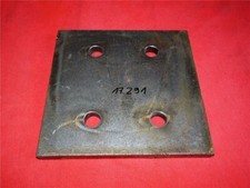 Ankerplatte Stahlplatte 298 x 288 x 20 Montageplatte Eisenplatte Fußplatte 13 kg