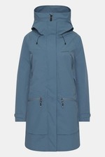 DIDRIKSONS ILMA WNS PARKA 8 Blau Art. 505776-523 Gr. 38 NEU