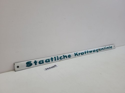 Schild staatliche - schild, "staatliche