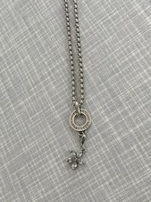 Lucky Charms Anhänger Blume 925 Silber Kompatibel mit Thomas Sabo Charms