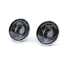 Klarglas Seitenblinker Schwarz