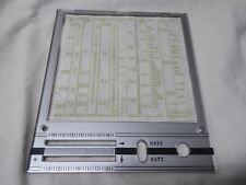 Skalenscheibe, Skala, Dial glass, Scaleglas - Nordmende Galaxy Mesa 4000    (s3)