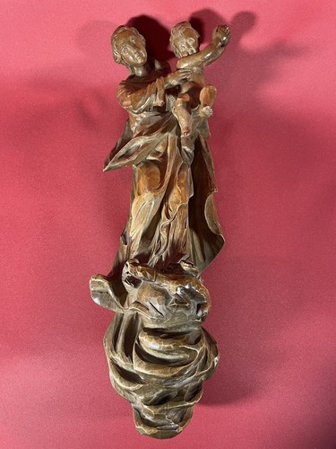 Barock holz madonna maria - holz,