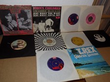lot of several 7"s, Marc Bolan / T. Rex / John's Children + free bonus