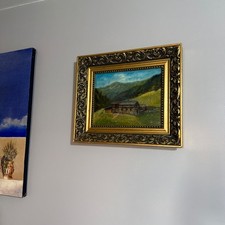 Vintage Berglandschaft