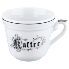Kaffeetasse Kronester Bavaria Anno Dazumal Guten Appetit schwarz