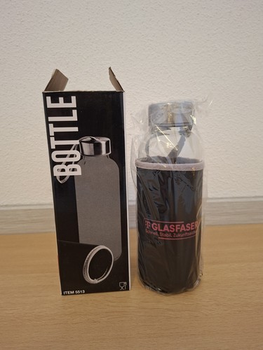 Glastrinkflasche trinkflasche - glastrinkflasche,