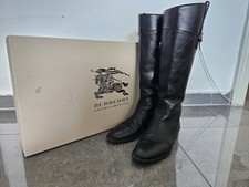 Org. Burberry Stiefel Heritage Nylon Copse 15 Riding Boot 38
