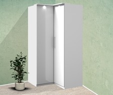 Eckkleiderschrank "Optima"