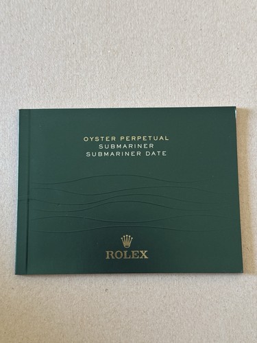 Rolex submariner date booklet - date,