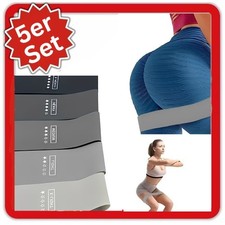 5er Set Fitnessbänder Widerstandsbänder Gymnastikband Sport Resistance Bands