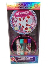 Lip Smacker Candy Cane Tin - Set of 4 Moisturising Lip Balms