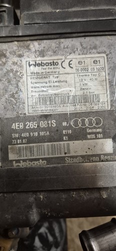 Webasto standheizung - webasto,