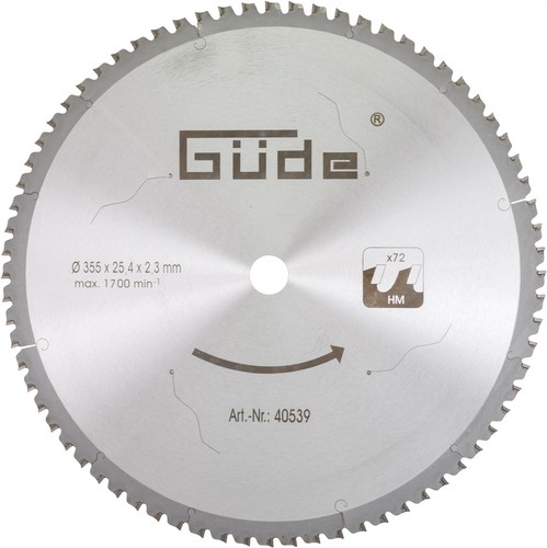 Güde metallkreissägeblatt - gÜde, hm