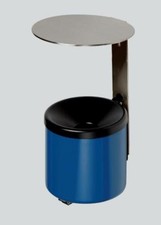 VAR WH16 Wandascher Ascher Aschenbecher Außenascher mit Schutzdach VA