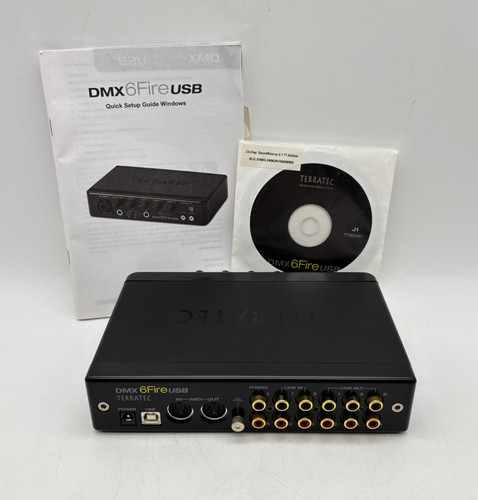 Terratec dmx 6fire usb - terratec,