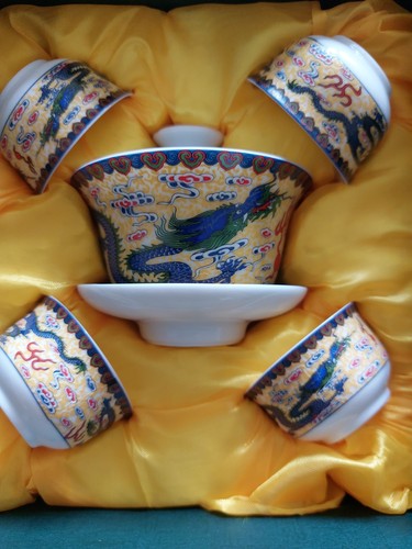 Chinesischer tee set gaiwan - gaiwan, &