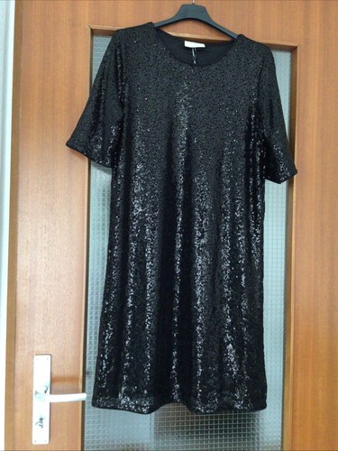 Paillettenkleid schwarz der - paillettenkleid,