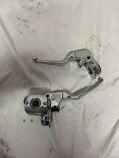 Lenkerarmaturen komplett Chrom für Harley-Davidson