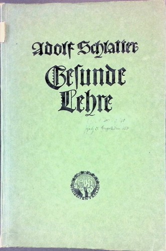 Gesunde lehre reden - lehre.,