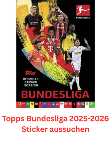 Topps bundesliga 2025 2026 - topps,
