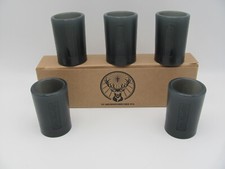 5 Jägermeister Mehrwegbecher Becher Schnaps Likör Shot 2cl - Kunststoff schwarz