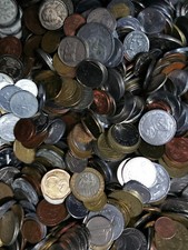 Lot 400 ,  1 kg exotische Münzen, kein Europa , 1000gr , weltweit