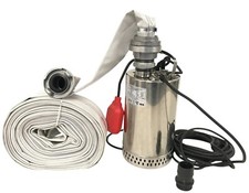 Industriepumpe 1,5KW Profipumpe Feuerwehrpumpe Schmutzwasserpumpe Tauchpumpe