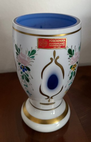 Edle glasvase poschinger - glasvase,