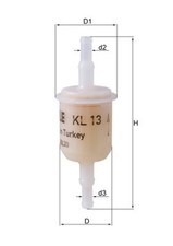 KNECHT Kraftstofffilter KL 13 OF Leitungsfilter für BMW FORD FIAT OPEL E28 E30 2