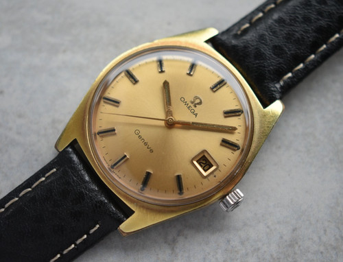 Vintage omega mechanische - vintage, uhr
