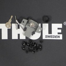 Thule Ersatzschloß Schloßsatz 855 Oks 1 Stk. +20 Kappen SW für Thule Jetbag D...