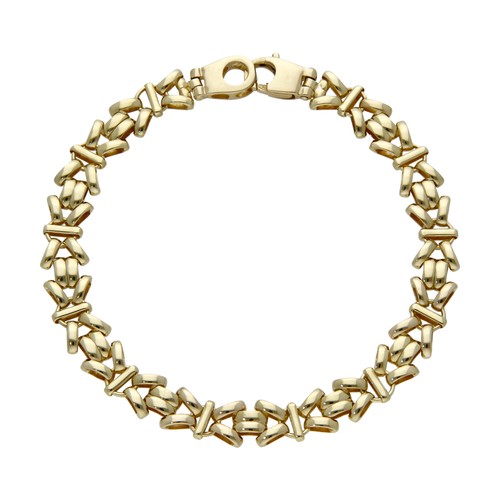 Pre owned 9ct - yellow, 8"