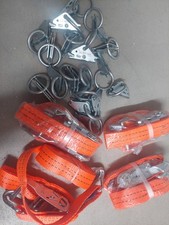 Zurrösen für Ankerschienen 17 Stück LKW, Anhänger, PKW+ 4 Spanngurte