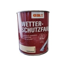 Wetterschutzfarbe 750mL Wetterschutz Helfenbein BEULE