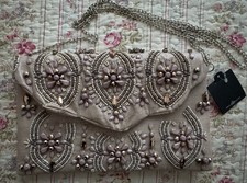 Damen Clutch Helles Lila mit