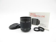 Minolta MD RF Rokkor 250mm 1:5.6 Objektiv + 1 Jahr Gewährleistung