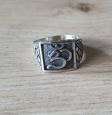 Silber Ring Om 925 Sterling Silber
